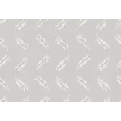 Yuki Osada Floral Non-Pasted Satin Wallpaper Double Roll — Gray