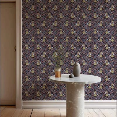 Budding Grove - Wallpaper — Deep Olive