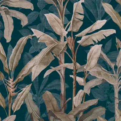 Borneo Emerald Wallpaper — Blue