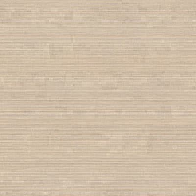 Striped Vinyl Non-Pasted Wallpaper Roll — Parchment