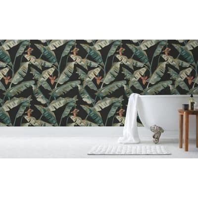 Cavendish Wallpaper | Blush / Traditional / Roll - 27" x 30' — Ebony