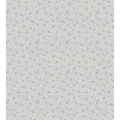 Jordnara Floral Matte Wallpaper Roll — Misty Blue