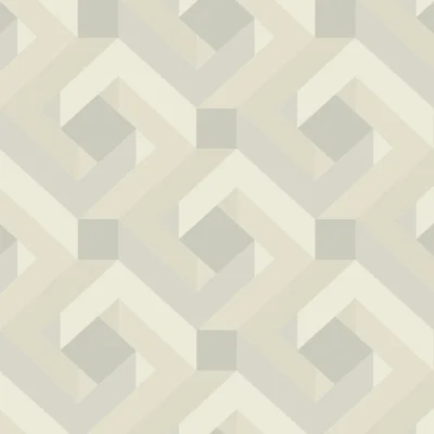 Candice Olson Decadence Geometric Non-Pasted Metallic Wallpaper Double Roll — Cool Neutrals