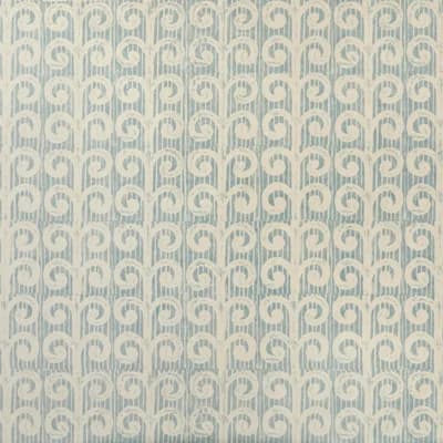 Fern Wp 3' L x 52" W Wallpaper Roll — Blue,Light Blue