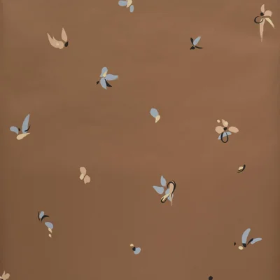 Schumacher X Backdrop La Belle Wallpaper — Gold