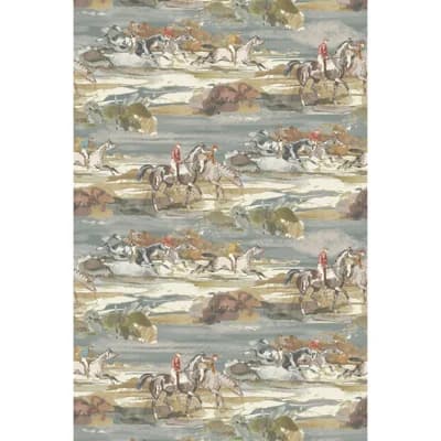 Icons Wallpapers 32.82" L x 27.58" W Wallpaper Roll — Blue,Sand