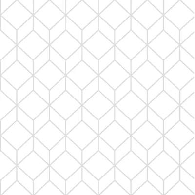 33' L x 20.5" W Wallpaper Roll — White