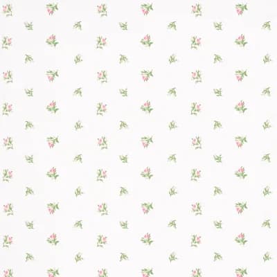 Margie Floral Wallpaper — Rose