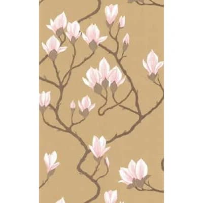 Floral Non-Pasted Matte Wallpaper Roll — Yellow,Pink