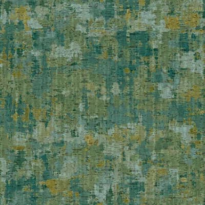 Italian Design Crackle Bark Effect Wallpaper Roll — Green