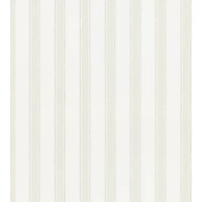 Arv Striped Matte Wallpaper Roll by Studio Sandberg — Light Gray