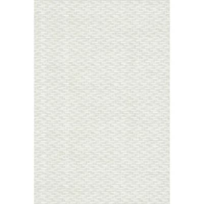 Weave Abstract Non-Pasted Wallpaper Roll — White