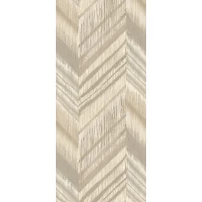 Chevron Non-Woven Wallpaper Roll — Marble