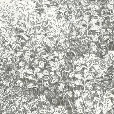 Floral Non-Pasted Matte Wallpaper Double Roll — Ivory