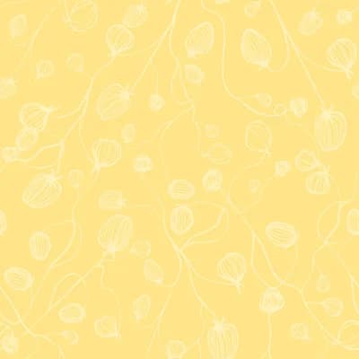 Onions 33' L x 20.5" W Wallpaper Roll — Yellow