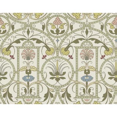 Yuki Osada Non-Pasted Satin Wallpaper Double Roll — Yellow