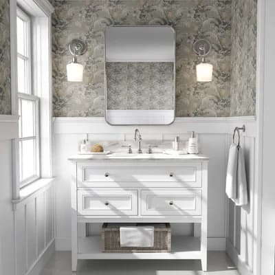 Tommy Bahama Beach Bounty Peel And Stick Wallpaper Roll — Coconut