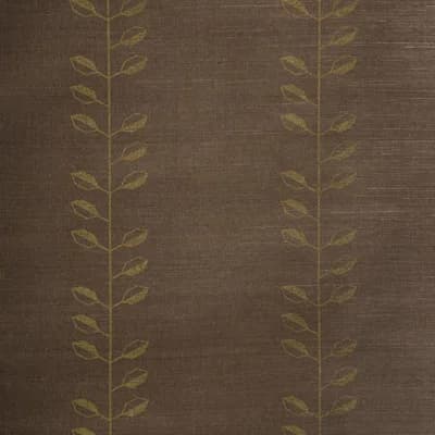 Perennial Favorites Grass Cloth Non-Pasted Matte Wallpaper Roll — Gold