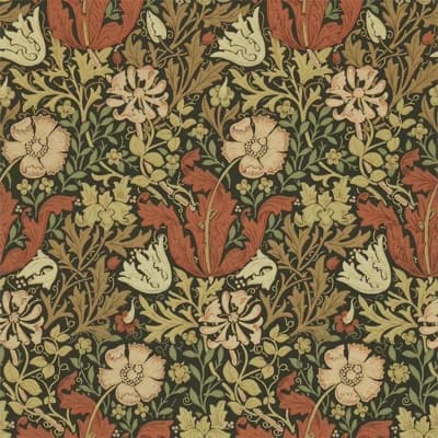 Compton Wallpaper — Bullrush,Black