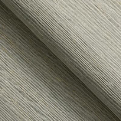 Fine Weave Hemp Authentic Grasscloth Wallpaper — Green;Beige