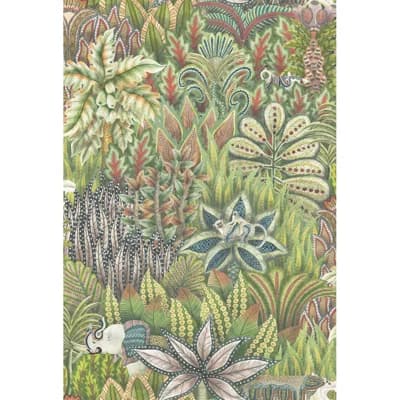 Ardmore Singita 33' L x 27" W Wallpaper Roll — Green