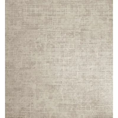 Cerra Collection Ciel Geometric Tile Design Wallpaper Roll — Beige