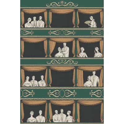 Teatro Non-Pasted Matte Wallpaper Roll — Racing Car Green