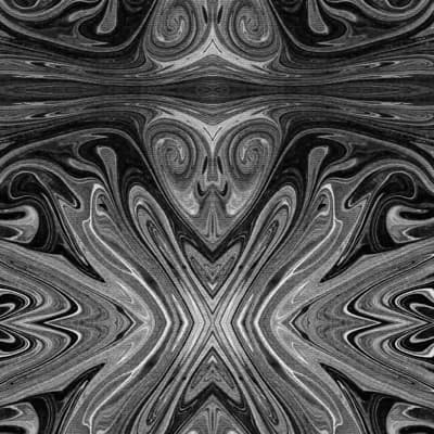 Abra Fold 10' L x 24" W Wallpaper Roll — Black;Gray