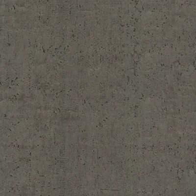 Candice Olson Natural Splendor Abstract Grass Cloth Non-Pasted Matte and Metallic Wallpaper Double Roll — Charcoal