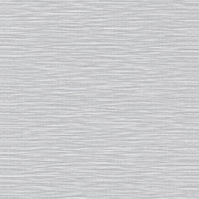 Eden Textured Weave 33' L x 21" W Wallpaper Roll — Gray