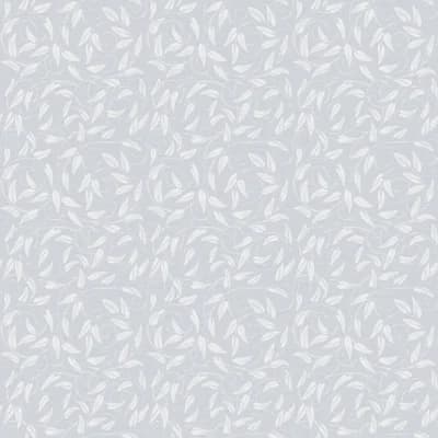 Llewelyn-Bowen - Off The Wall Floral Non-Woven Wallpaper Roll — Light Blue