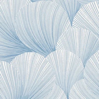 Boråstapeter Mirage Wallpaper — Blue,White
