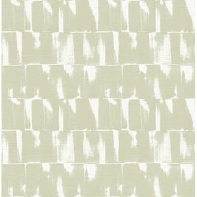 Bancroft Striped Wallpaper Roll — Green