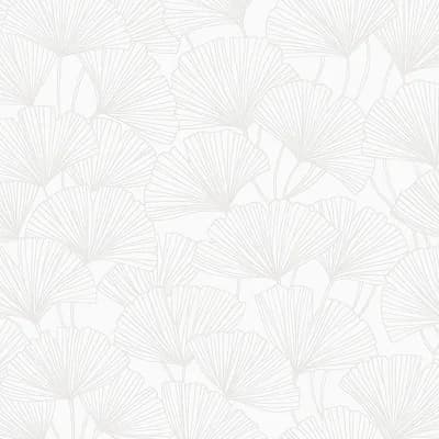 Boråstapeter Ginkgo Wallpaper — Off White