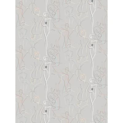 Heleine Abstract Paper/Non-Woven Wallpaper Roll by Jannelli & Volpi — Spring,Green,Yellow