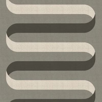 Folding Ribbon 10' L x 24" W Wallpaper Roll — Thyme