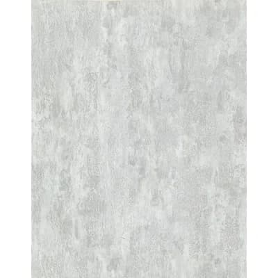 Deimos Non-Pasted Metallic Wallpaper Roll — Gray
