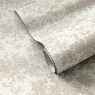 Fallingbrook Damask Non-Pasted Wallpaper — Fallingbrook Grey II