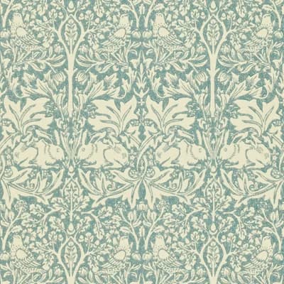 Brer Rabbit Wallpaper — Slate,Vellum