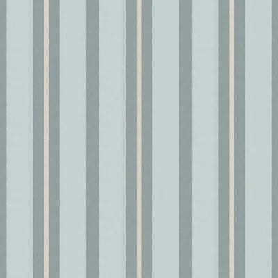Miami Stripe Mini - Wallpaper — Ocean Breeze Blue