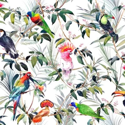 Transform Floral Vinyl Peel & Stick Matte Wallpaper Double Roll — Red,Blue