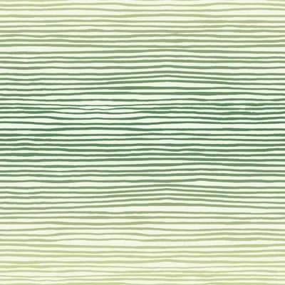 Tiny Stripe Ombre 33' L x 20.5" W Wallpaper Roll — Green
