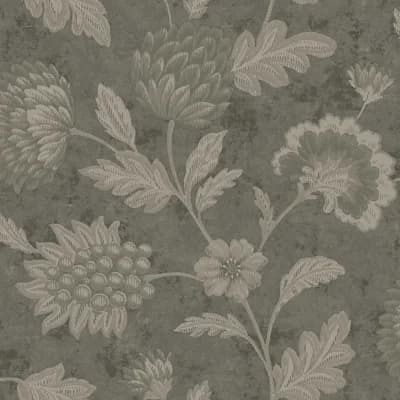 Wane Peel and Stick Wallpaper by Jeremiah Brent — Green