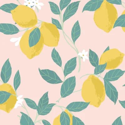 Floral Non-Pasted Matte Wallpaper Roll — Blush