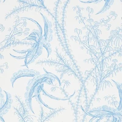 Ocean Toile Wallpaper — Delft