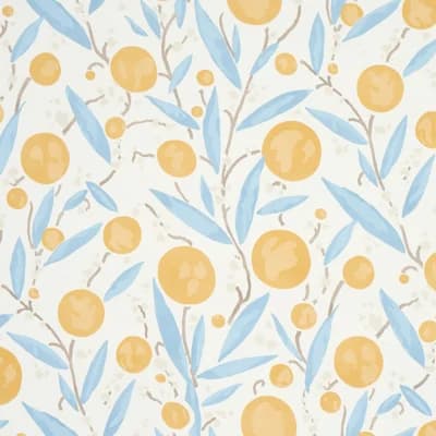 Mirabelle Wallpaper — Yellow & Sky