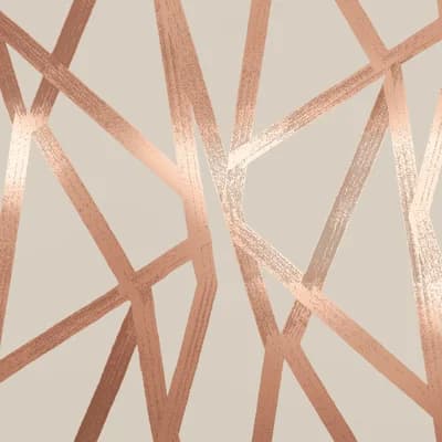 Huey 33' L x 20.5" W Peel and Stick Wallpaper Roll — Bronze 1
