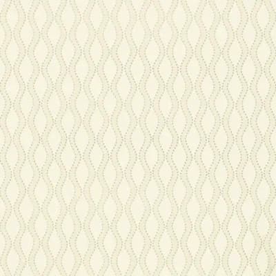 Ribbon Wave Wallpaper — Bone