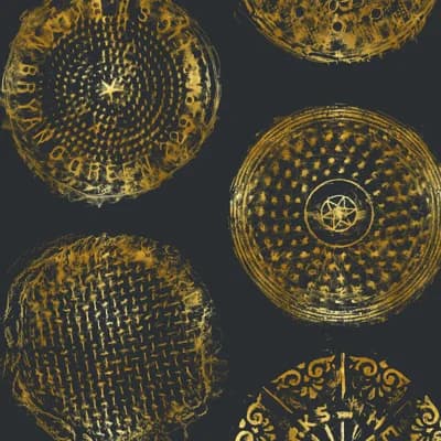Brooklyn Manhole — Gold,Eclipse