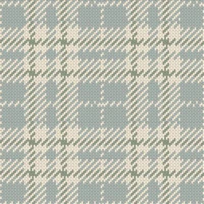 Clark Plaid 10' L x 24" W Wallpaper Roll — Berteau Beige